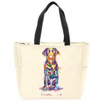 The Love Of Labrador Retriever Zip Tote Bag