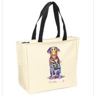 The Love Of Labrador Retriever Zip Tote Bag