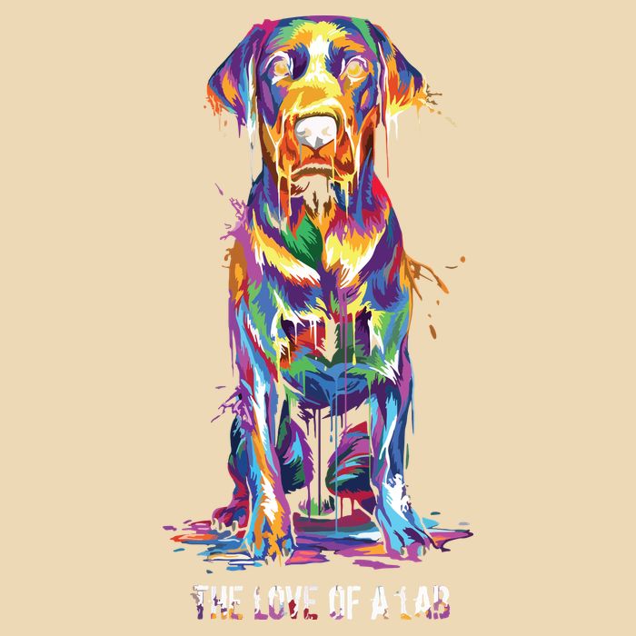 The Love Of Labrador Retriever Zip Tote Bag