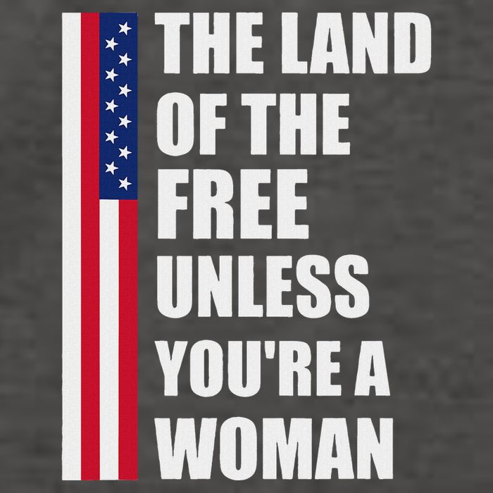 The Land Of The Free Unless YouRe A Woman Funny Vector Backpack