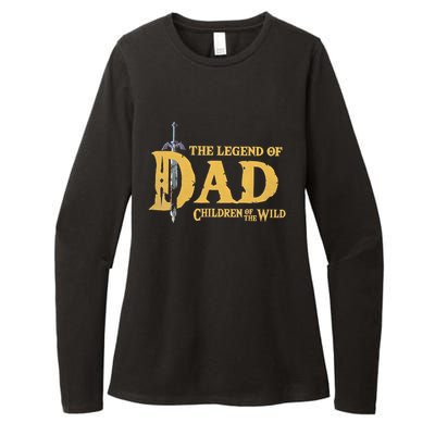 The Legend Of Dad Children Of The Wild Womens CVC Long Sleeve Shirt