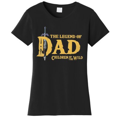 The Legend Of Dad Children Of The Wild Women's T-Shirt