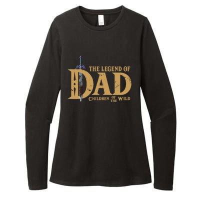 The Legend Of Dad Children Of The Wild FatherS Day Womens CVC Long Sleeve Shirt