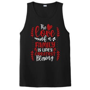 The Love Of A Family Is Life's Greatest Blessing Adoption Gift PosiCharge Competitor Tank