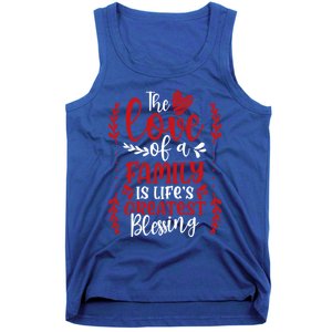 The Love Of A Family Is Life's Greatest Blessing Adoption Gift Tank Top