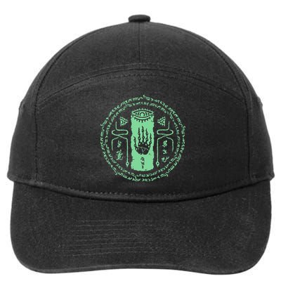 The Legend Of Tears Of The Kingdom Magic Seal 7-Panel Snapback Hat