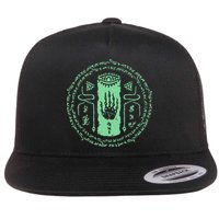 The Legend Of Tears Of The Kingdom Magic Seal Flat Bill Trucker Hat