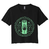 The Legend Of Tears Of The Kingdom Magic Seal Women's Crop Top Tee