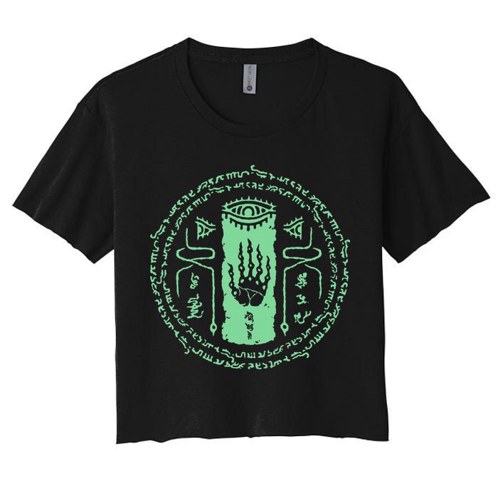 The Legend Of Tears Of The Kingdom Magic Seal Women's Crop Top Tee