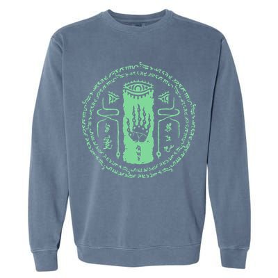 The Legend Of Tears Of The Kingdom Magic Seal Garment-Dyed Sweatshirt