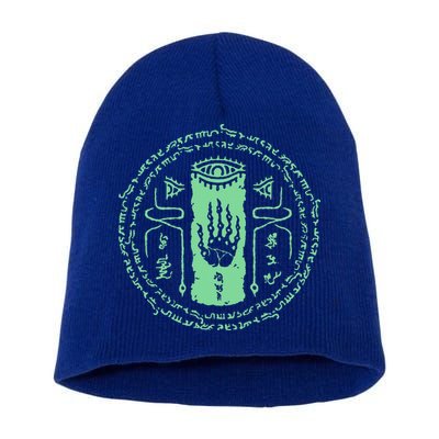 The Legend Of Tears Of The Kingdom Magic Seal Short Acrylic Beanie