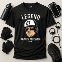 The Legend Of James Mccann Baltimore Baseball Cooling Performance Crew T-Shirt