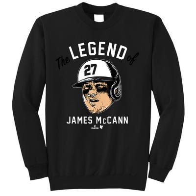The Legend Of James Mccann Baltimore Baseball Sweatshirt