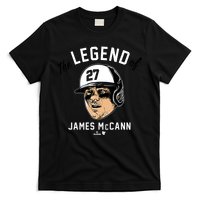 The Legend Of James Mccann Baltimore Baseball T-Shirt
