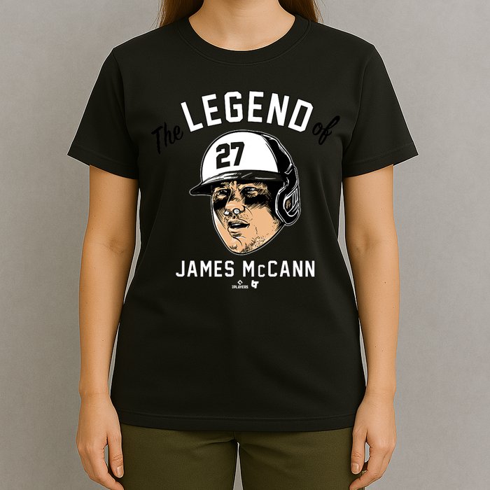The Legend Of James Mccann Baltimore Baseball T-Shirt
