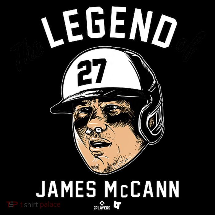 The Legend Of James Mccann Baltimore Baseball Tall T-Shirt