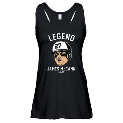The Legend Of James Mccann Baltimore Baseball Ladies Essential Flowy Tank