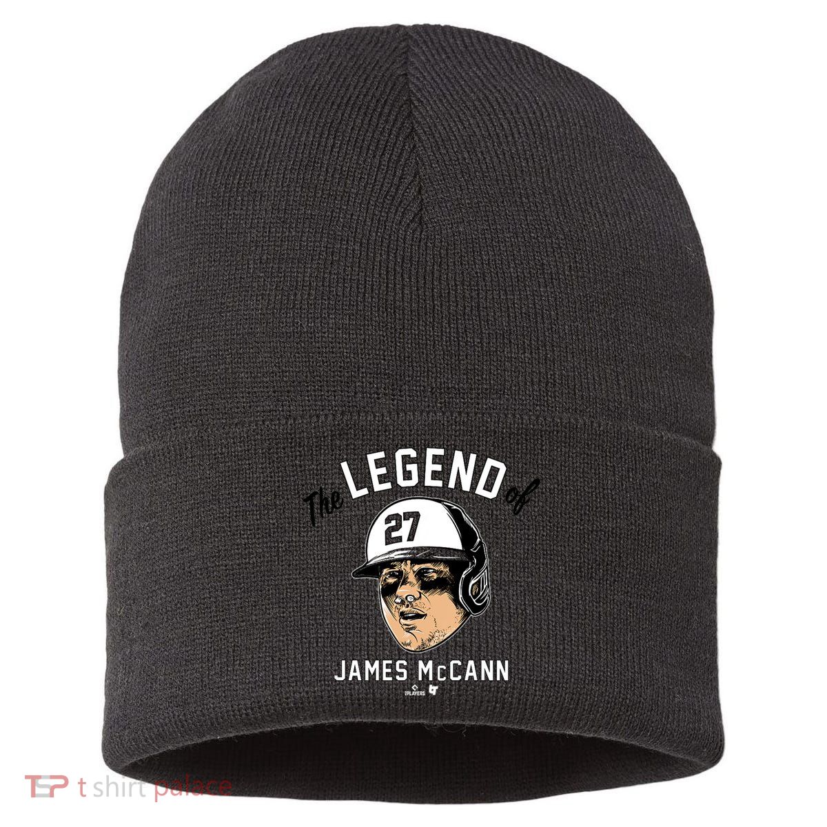 The Legend Of James Mccann Baltimore Baseball Sustainable Knit Beanie