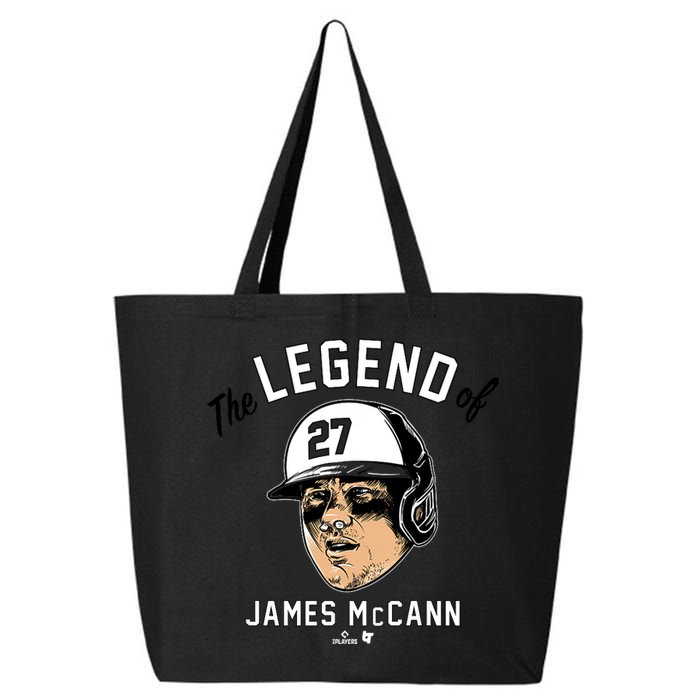 The Legend Of James Mccann Baltimore Baseball 25L Jumbo Tote