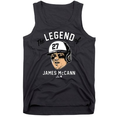 The Legend Of James Mccann Baltimore Baseball Tank Top