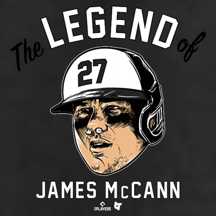 The Legend Of James Mccann Baltimore Baseball Golf Towel