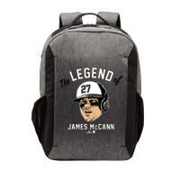 The Legend Of James Mccann Baltimore Baseball Vector Backpack