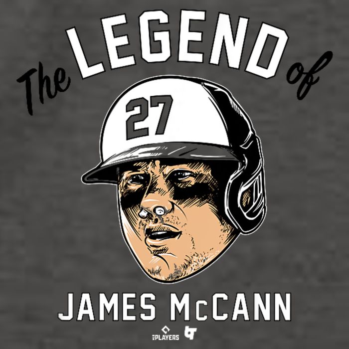 The Legend Of James Mccann Baltimore Baseball Vector Backpack
