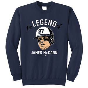 The Legend Of James Mccann Baltimore Baseball Sweatshirt