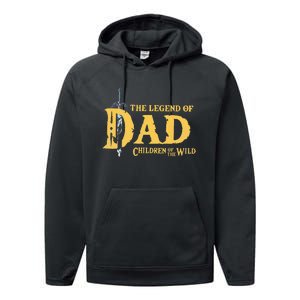 The Legend Of Dad Children Of The Wild Performance Fleece Hoodie