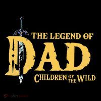 The Legend Of Dad Children Of The Wild Tall T-Shirt