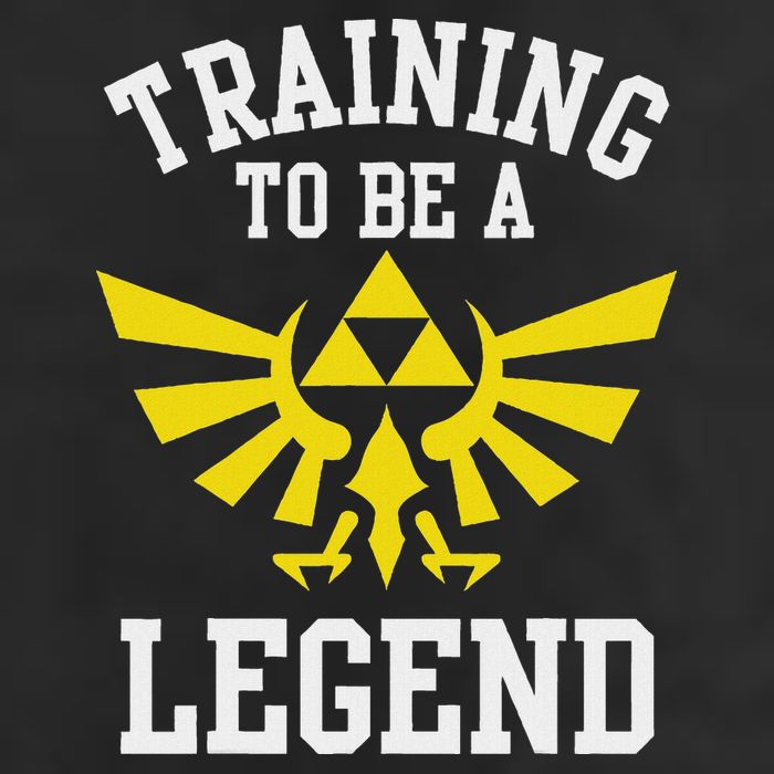 The Legend Of Hyrule Triforce Training To Be A Legend Cool Comfort Performance Bucket Hat