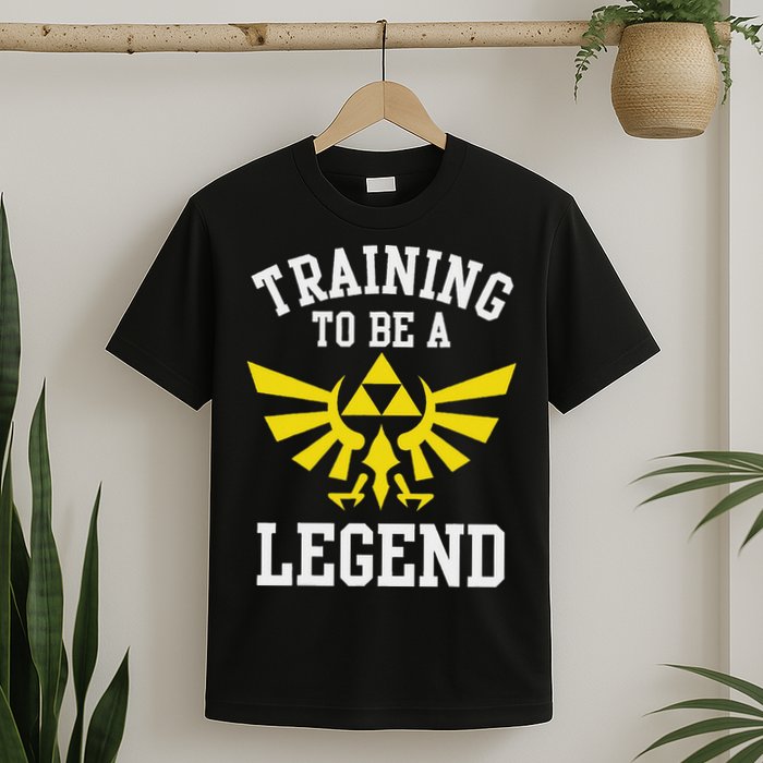The Legend Of Hyrule Triforce Training To Be A Legend T-Shirt