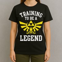 The Legend Of Hyrule Triforce Training To Be A Legend T-Shirt