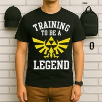 The Legend Of Hyrule Triforce Training To Be A Legend T-Shirt