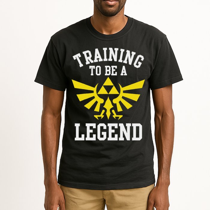 The Legend Of Hyrule Triforce Training To Be A Legend Tall T-Shirt