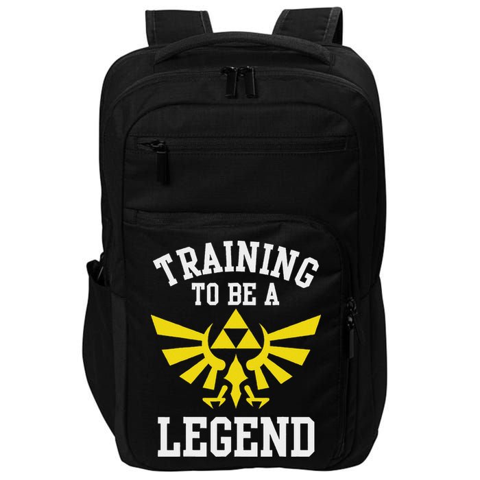 The Legend Of Hyrule Triforce Training To Be A Legend Impact Tech Backpack