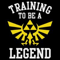 The Legend Of Hyrule Triforce Training To Be A Legend Backpack