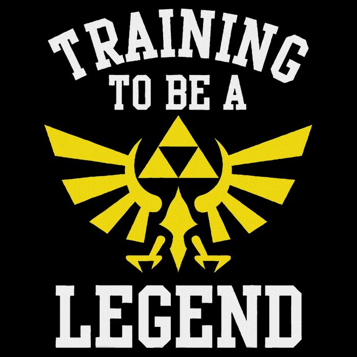 The Legend Of Hyrule Triforce Training To Be A Legend Backpack