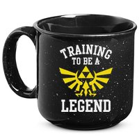 The Legend Of Hyrule Triforce Training To Be A Legend 15oz Campfire Ceramic Mug