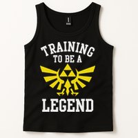 The Legend Of Hyrule Triforce Training To Be A Legend Tank Top