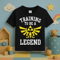 The Legend Of Hyrule Triforce Training To Be A Legend Toddler T-Shirt