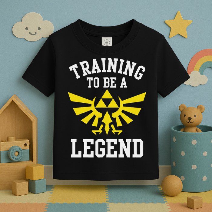 The Legend Of Hyrule Triforce Training To Be A Legend Toddler T-Shirt