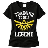 The Legend Of Hyrule Triforce Training To Be A Legend Womens T-Shirt