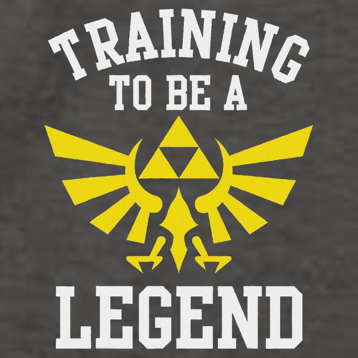 The Legend Of Hyrule Triforce Training To Be A Legend Vector Backpack