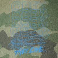 They Live Obey Outline Stack Legacy Tie Dye Trucker Hat
