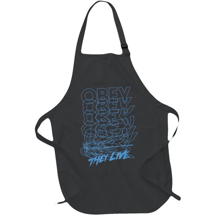 They Live Obey Outline Stack Apron