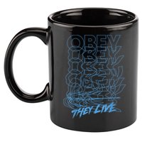 They Live Obey Outline Stack 11oz C Handle Ceramic Mug