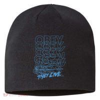 They Live Obey Outline Stack Sustainable Beanie