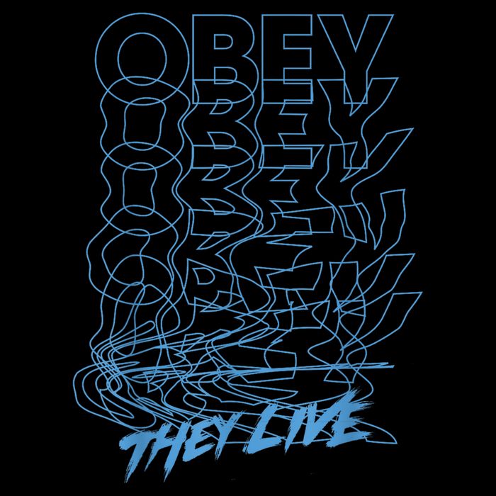 They Live Obey Outline Stack 16 in Basic Backpack