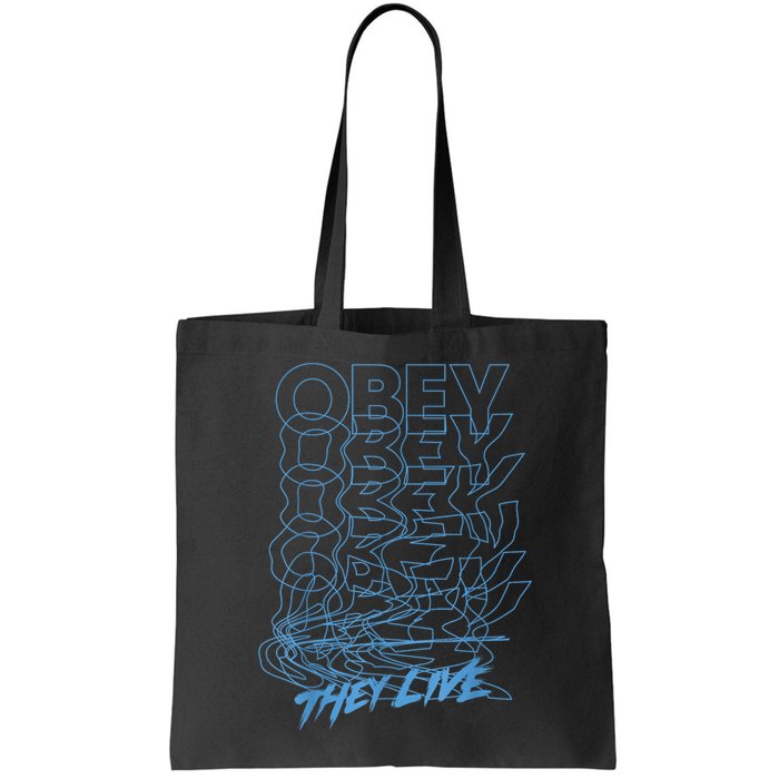 They Live Obey Outline Stack Bag